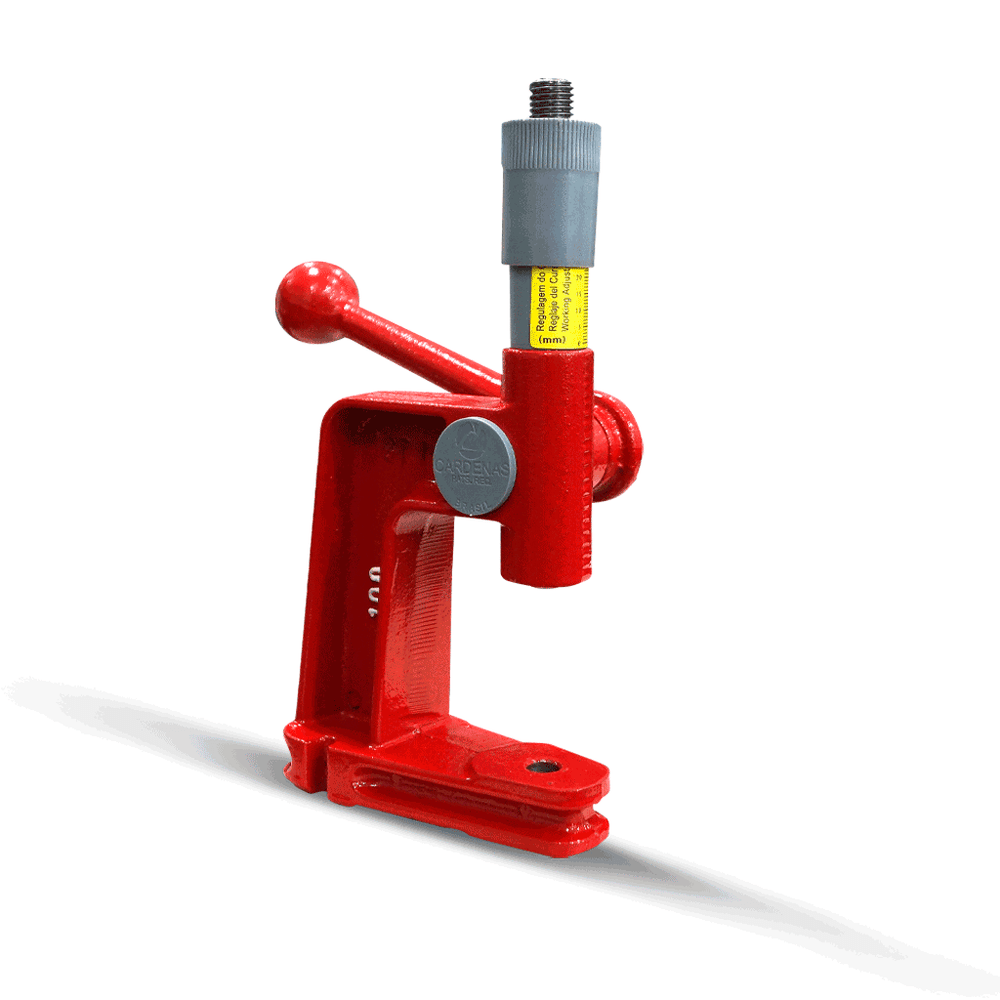 MAQUINA CARDENAS APLICADORA BALANCIM 100 VERMELHO - cacula